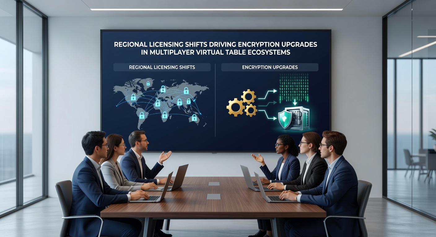Server infrastructure and encryption upgrade workflows in a data center supporting virtual gaming tables