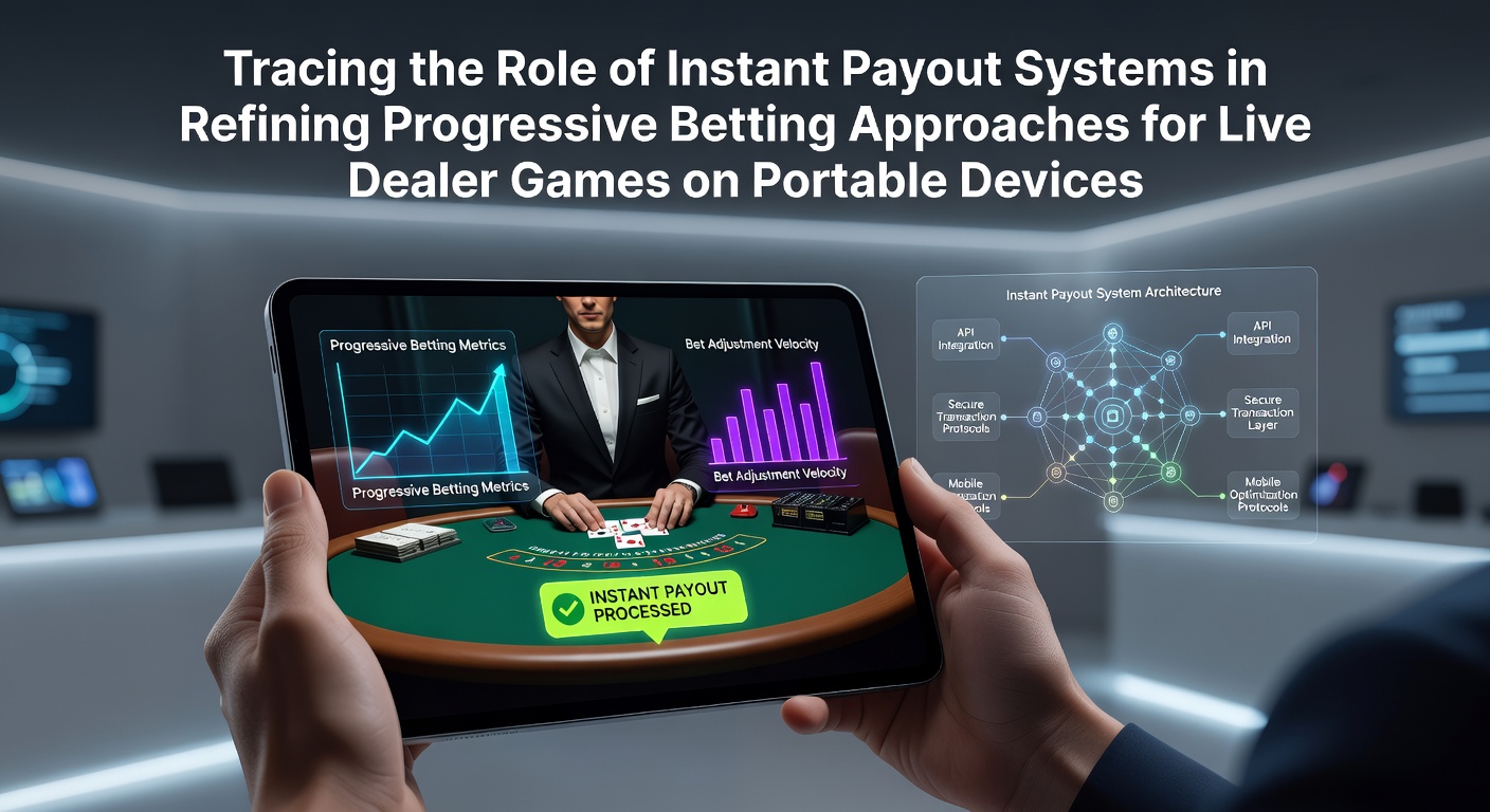 Mobile device displaying a live dealer blackjack table with instant payout confirmation overlay during a progressive betting sequence